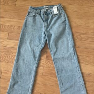Abercrombie THE BAGGY LOW RISE jeans